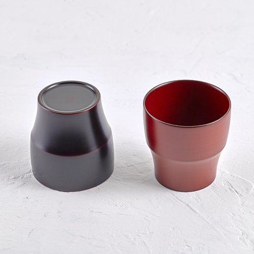 Joboji Lacquerware Nesori Cup S / Red(朱) By Tekiseisha