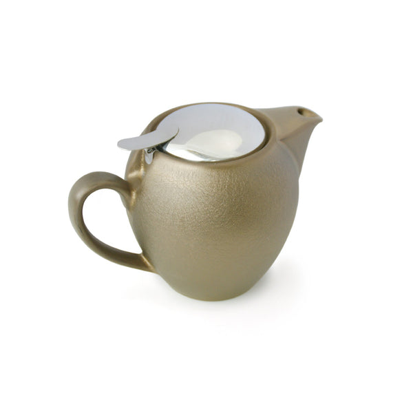 ZERO JAPAN - BEE HOUSE - 19.6 Ounce Ceramic Teapot - Antique Gold -