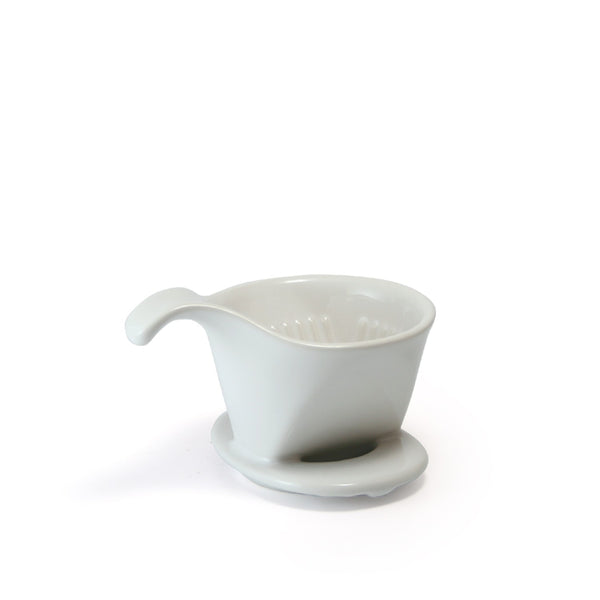 ZERO JAPAN - BEE HOUSE - Pour-Over Ceramic Coffee Dripper - WHITE  - Mini Size