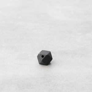 14-Sided Blackened Brass Incense Stick Holder Black - CASTIN'