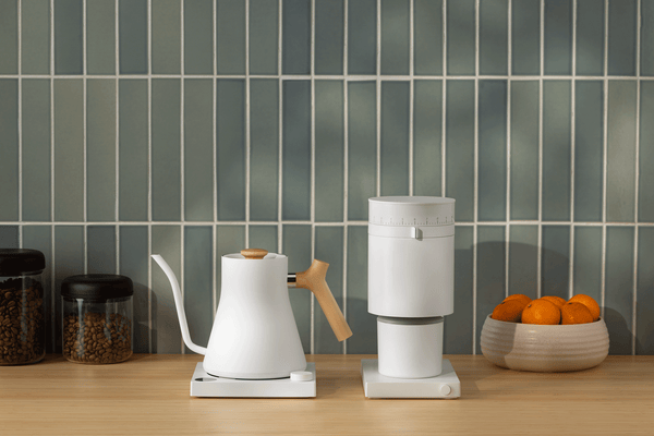 Opus Conical Burr Grinder Matte White