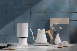 Opus Conical Burr Grinder Matte White-Coffee & Tea-FELLOW-santoku nyc