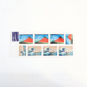 Decorative Sticker Hokusai Series Nature-Decorative Stickers-santoku-santoku nyc