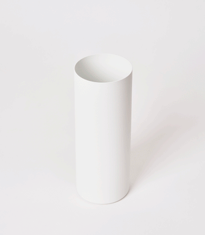 Steel & Wood Round Tissue Case - Yamazaki Home-Tissue Case-Yamazaki Home-SANTOKU NYC