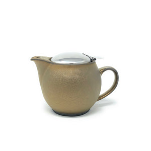 BEE HOUSE Round Teapot for One 15 oz Antique-Inspired Collection - ZERO JAPAN