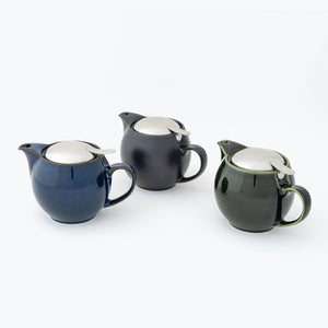 BEE HOUSE Round Teapot for One 15 oz Antique-Inspired Collection - ZERO JAPAN