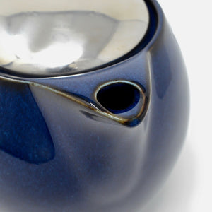 BEE HOUSE Round Teapot for One 15 oz Antique-Inspired Collection - ZERO JAPAN-Coffee & Tea-ZERO JAPAN-SANTOKU NYC