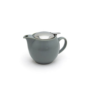 - ZERO JAPAN - BEE HOUSE - ROUND TEAPOT for ONE (15 oz) - Silky Grayish Blue-Coffee & Tea-ZERO JAPAN-santoku nyc