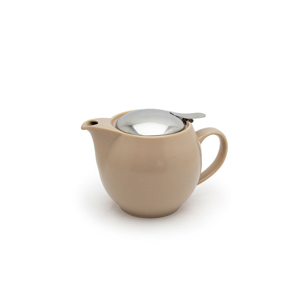 ZERO JAPAN - BEE HOUSE - ROUND TEAPOT for ONE  (15 oz)  - Silky Beige