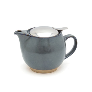 BEE HOUSE Round Teapot for One 15 oz Earth Color - ZERO JAPAN-Coffee & Tea-ZERO JAPAN-Stone Gray-santoku nyc
