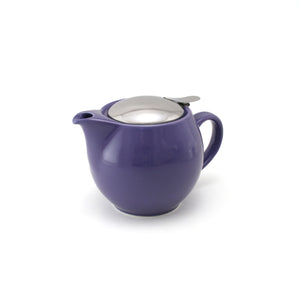 BEE HOUSE Round Teapot for One 15 oz - ZERO JAPAN-Coffee & Tea-ZERO JAPAN-Eggplant-santoku nyc