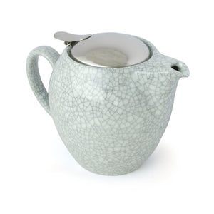 BEE HOUSE Ceramic Teapot Crackled Collection 19.6 oz - ZERO JAPAN-Coffee & Tea-ZERO JAPAN-Blue-santoku nyc