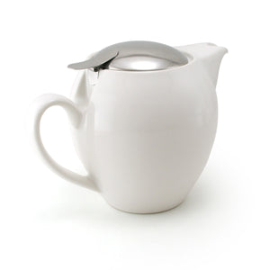 BEE HOUSE Ceramic Teapot 19.6 oz - ZERO JAPAN-Coffee & Tea-ZERO JAPAN-White-santoku nyc