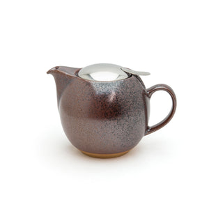 ZERO JAPAN - BEE HOUSE - ROUND TEAPOT for TWO (24 oz) - Iron Brown -Coffee & Tea-ZERO JAPAN-santoku nyc