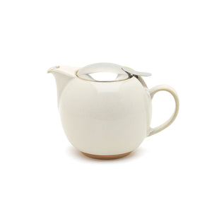 ZERO JAPAN - BEE HOUSE - ROUND TEAPOT for TWO (24 oz) - Natural White -Coffee & Tea-ZERO JAPAN-santoku nyc