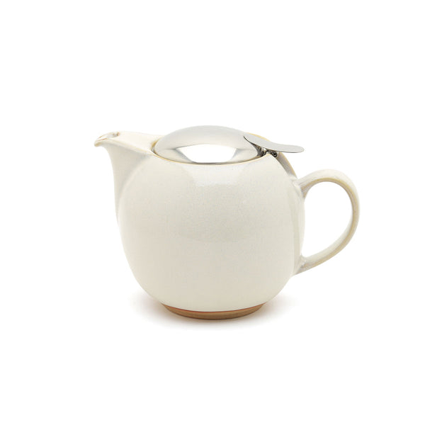 ZERO JAPAN - BEE HOUSE - ROUND TEAPOT for TWO  (24 oz) - Natural White -