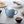 Load image into Gallery viewer, ZERO JAPAN - BEE HOUSE - ROUND TEAPOT for TWO  (24 oz) - Hydrangea Blue -
