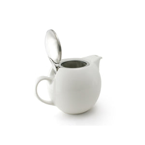 BEE HOUSE Round Teapot for Two Crackled Collection 24 oz - ZERO JAPAN-Coffee & Tea-ZERO JAPAN-santoku nyc