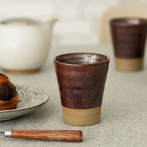 BEE HOUSE Teacup 6.8 fl oz Earth Color - ZERO JAPAN-Coffee & Tea-ZERO JAPAN-SANTOKU NYC