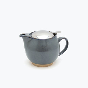 BEE HOUSE Round Teapot for One 15 oz Earth Color - ZERO JAPAN-Coffee & Tea-ZERO JAPAN-Stone Gray-SANTOKU NYC
