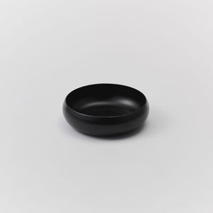 ovject Enamel Interior Everyday Serving Bowl -matte black-Bowls-ovject-santoku nyc