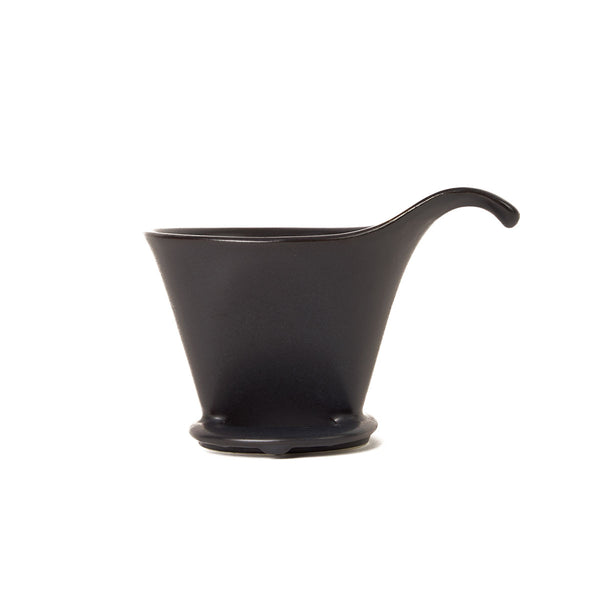 ZERO JAPAN - BEE HOUSE - Pour-Over Ceramic Coffee Dripper - Noble Black -