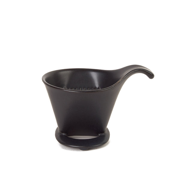 ZERO JAPAN - BEE HOUSE - Pour-Over Ceramic Coffee Dripper - Noble Black -