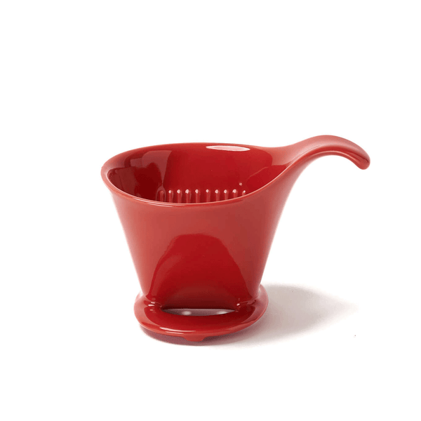 30% OFF[Sample Sale] ZERO JAPAN - BEE HOUSE - Pour-Over Ceramic Coffee Dripper - Tomato -