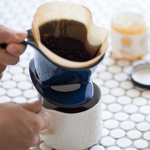 BEE HOUSE Pour-Over Ceramic Coffee Dripper - ZERO JAPAN-Coffee & Tea-ZERO JAPAN-White-santoku nyc