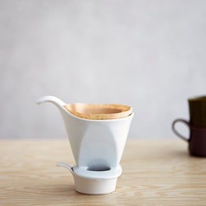 BEE HOUSE Pour-Over Ceramic Coffee Dripper - ZERO JAPAN-Coffee & Tea-ZERO JAPAN-White-santoku nyc