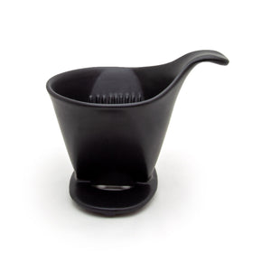 BEE HOUSE Pour-Over Ceramic Coffee Dripper Size 04 - ZERO JAPAN-Coffee & Tea-ZERO JAPAN-Noble Black-santoku nyc