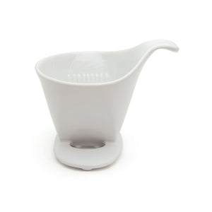 BEE HOUSE Pour-Over Ceramic Coffee Dripper Size 04 - ZERO JAPAN-Coffee & Tea-ZERO JAPAN-White-santoku nyc