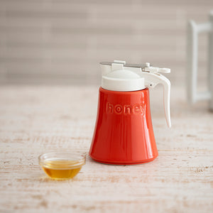BEE HOUSE Ceramic Honey Dispenser 11.5 oz - ZERO JAPAN-Kitchen-ZERO JAPAN-White-santoku nyc