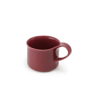 BEE HOUSE Ceramic Cappuccino Mug 5.4oz Original Color - ZERO JAPAN-Coffee & Tea-ZERO JAPAN-Burgundy-santoku nyc
