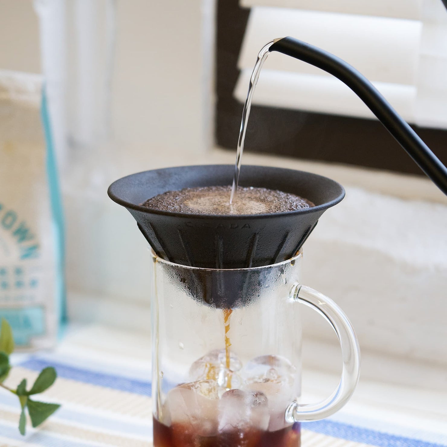 CICADA ceramic reusable coffee filter Ice