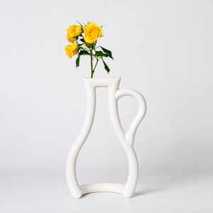 STILL GREEN Vase 'Water' - ceramic japan