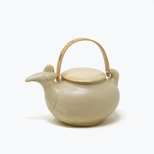 Dobin: Traditional Japanese Porcelain Teapot 'Tori (Bird)' - ceramic japan-Tea & Coffee Ware-ceramic japan-SANTOKU NYC