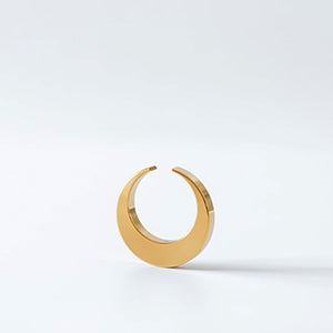 Brass Bottle Opener 'Crescent Moon' - FUTAGAMI-Kitchen & Tableware-FUTAGAMI-santoku nyc