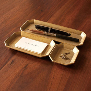 Brass Tray Large - FUTAGAMI-Trays + Catchalls-FUTAGAMI-santoku nyc