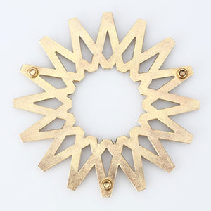 Brass Trivet 'The Galaxy' - FUTAGAMI-Kitchen & Tableware-FUTAGAMI-santoku nyc