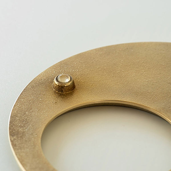 FUTAGAMI Brass Trivet - The Moon -