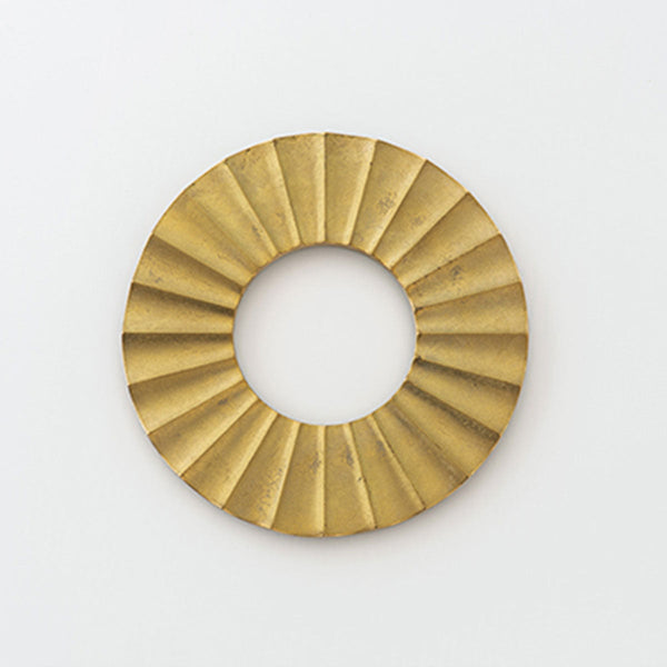 FUTAGAMI Brass Trivet - The Sun -