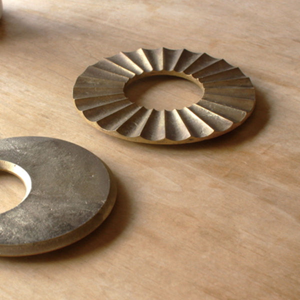 FUTAGAMI Brass Trivet - The Sun -