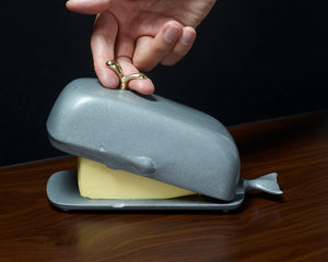 Whale-Shaped Butter Dish - HELE-Butter Dishes-HELE-santoku nyc