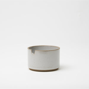 - Hasami Porcelain Sugar Pot - Gloss Gray - ø3.375" × 2.125"-Kitchen-Hasami Porcelain-santoku nyc