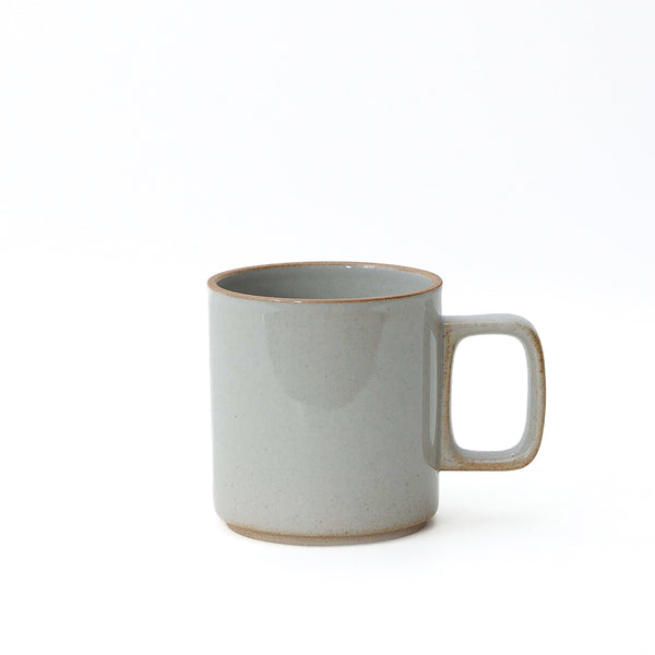 Hasami Porcelain Mug - Gloss Gray -  13 oz.