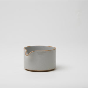 - Hasami Porcelain Creamer - Gloss Gray - D3.375” x H2.125”-Tea & Coffee Ware-Hasami Porcelain-santoku nyc