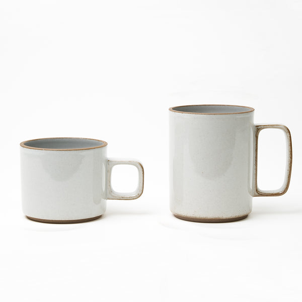 Hasami Porcelain Mug - Gloss Gray -  11 oz.