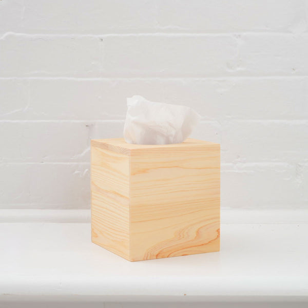 TOSARYU - Hinoki Cube Tissue Box Cover