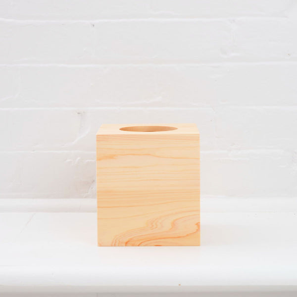 TOSARYU - Hinoki Cube Tissue Box Cover